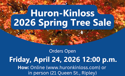 ​Huron-Kinloss holding annual spring tree sale