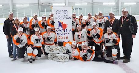 Kincardine Montgomery Ford Midget girls are provincial "C" champions