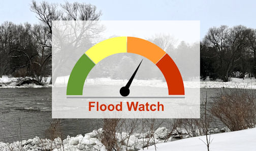 ​MVCA issues flood watch for Maitland and Nine Mile River watersheds